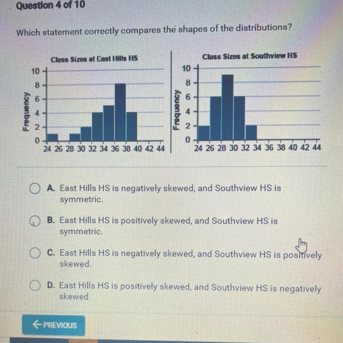 Which statement correctly compares the two businesses