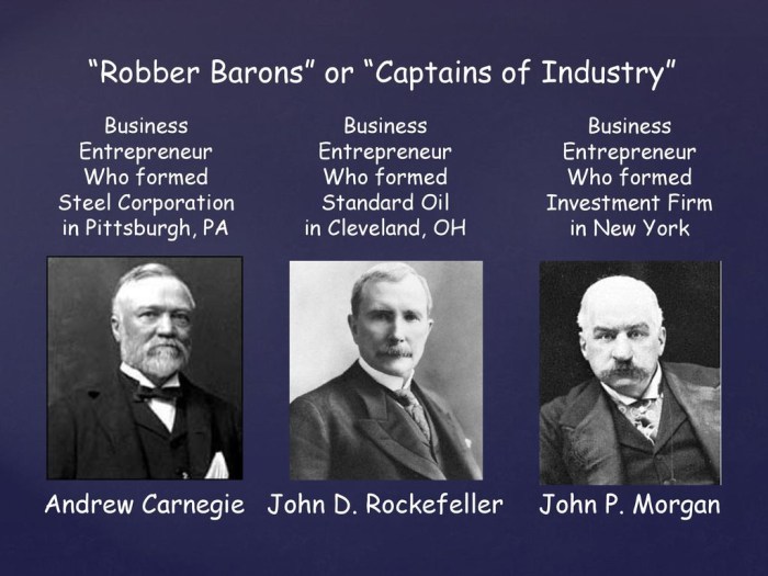 Captains of industry or robber barons worksheet answer key